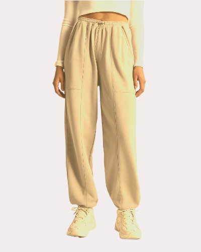 Женские штаны с завышенной талией на кулиске DW45 DW45 от онлайн-магазина Abercrombie.ru