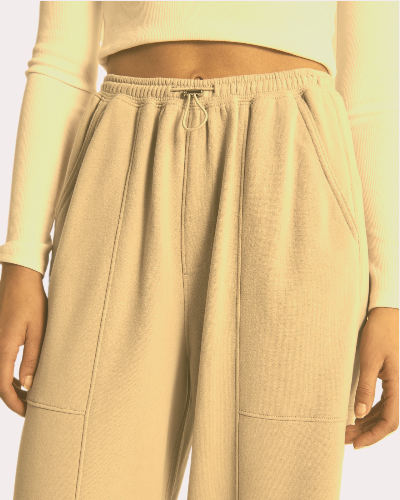 Женские штаны с завышенной талией на кулиске DW45 DW45 от онлайн-магазина Abercrombie.ru