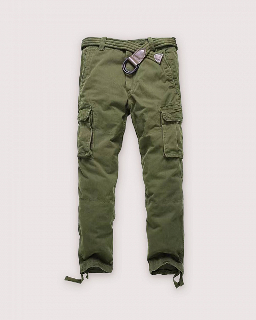 Зелёные мужские штаны карго DG02 DG02 от онлайн-магазина Abercrombie.ru