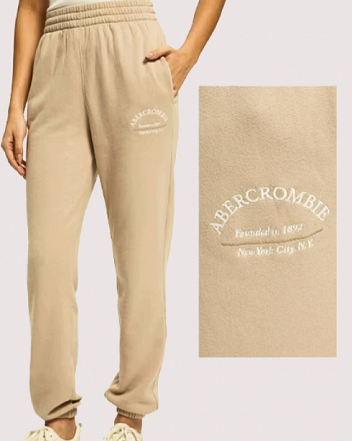 Женские штаны с вышивкой и внутренними шнурками  DW41 DW41 от онлайн-магазина Abercrombie.ru